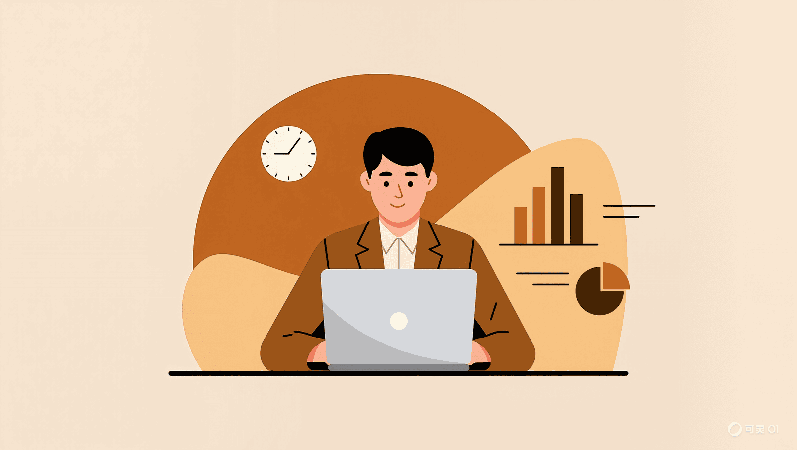 扁平矢量插画风（可灵生成）